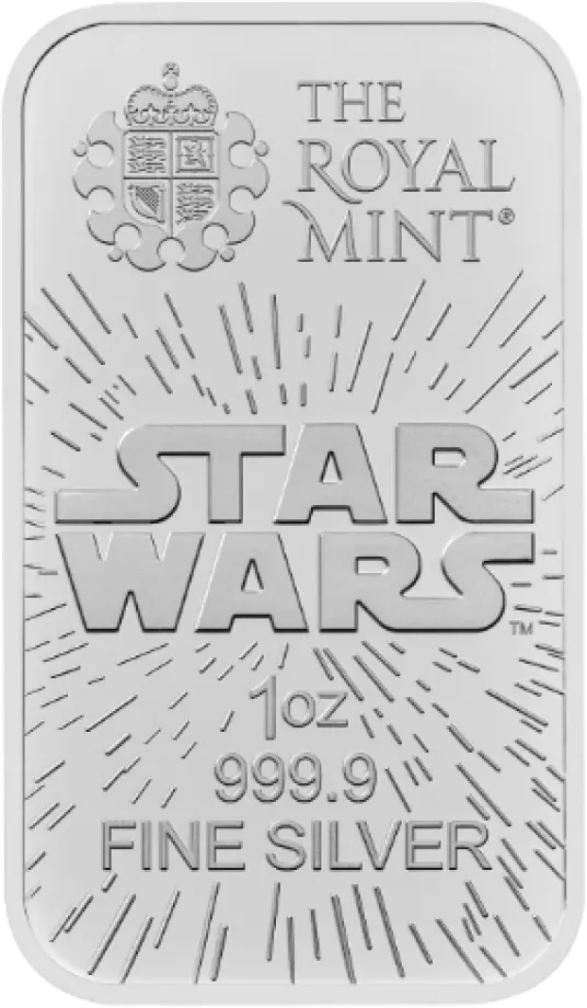 1 Oz Bar Star Wars Light Side ( Skywalker)